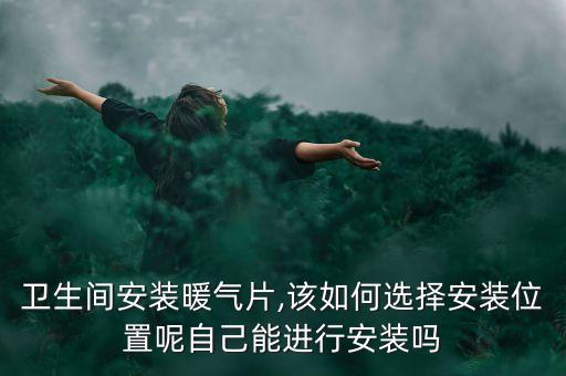 暖氣片安裝在馬桶上面,衛生間散熱器可以安裝在馬桶里嗎?...